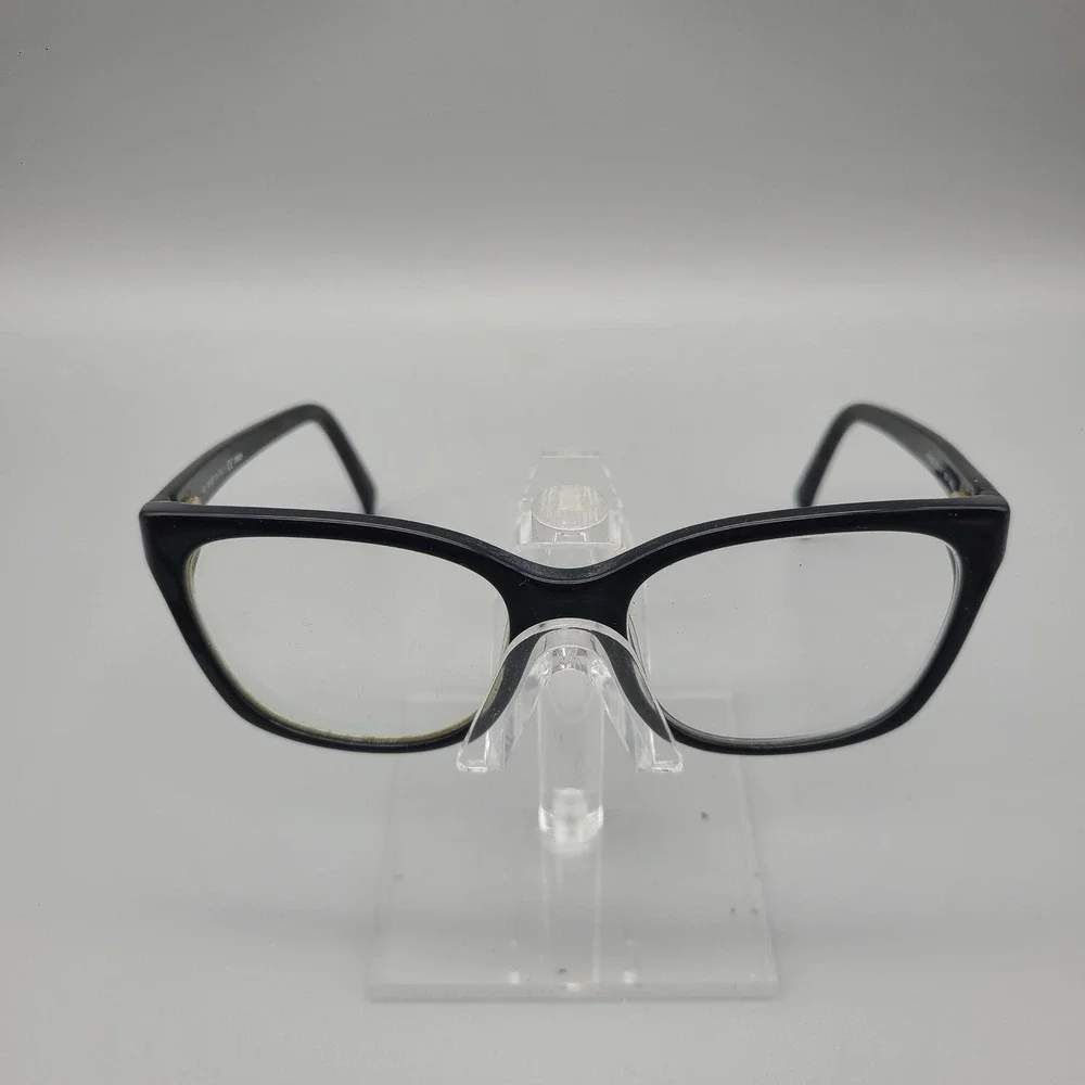 Fendi F1031 Cat Eye Eyeglasses Black Tortoise Gold Zucca Logo Italy 52-17 001